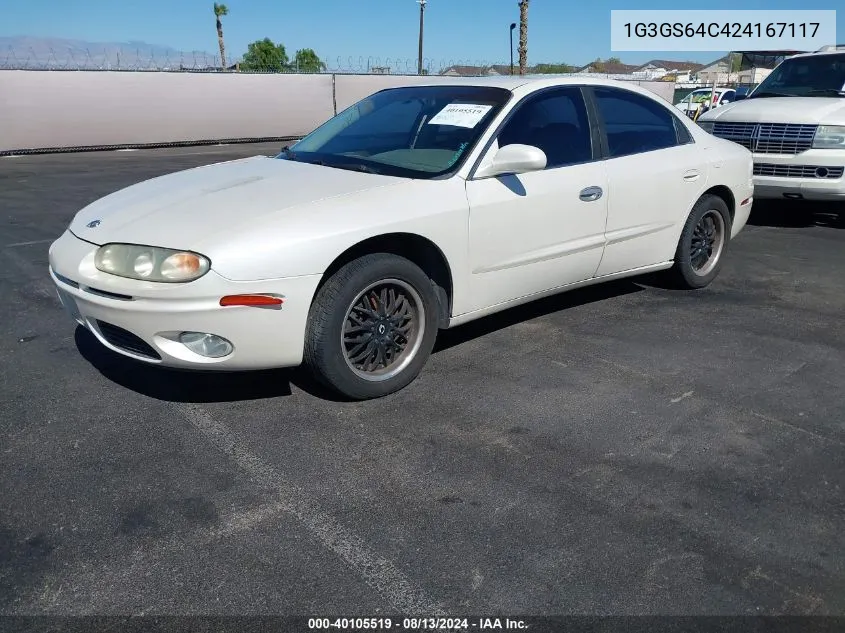 1G3GS64C424167117 2002 Oldsmobile Aurora 4.0