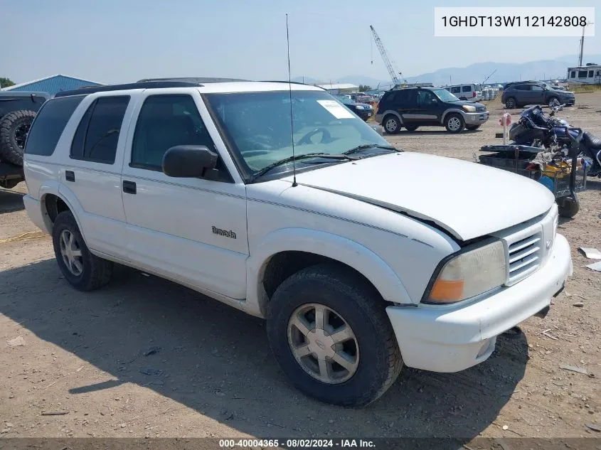 1GHDT13W112142808 2001 Oldsmobile Bravada