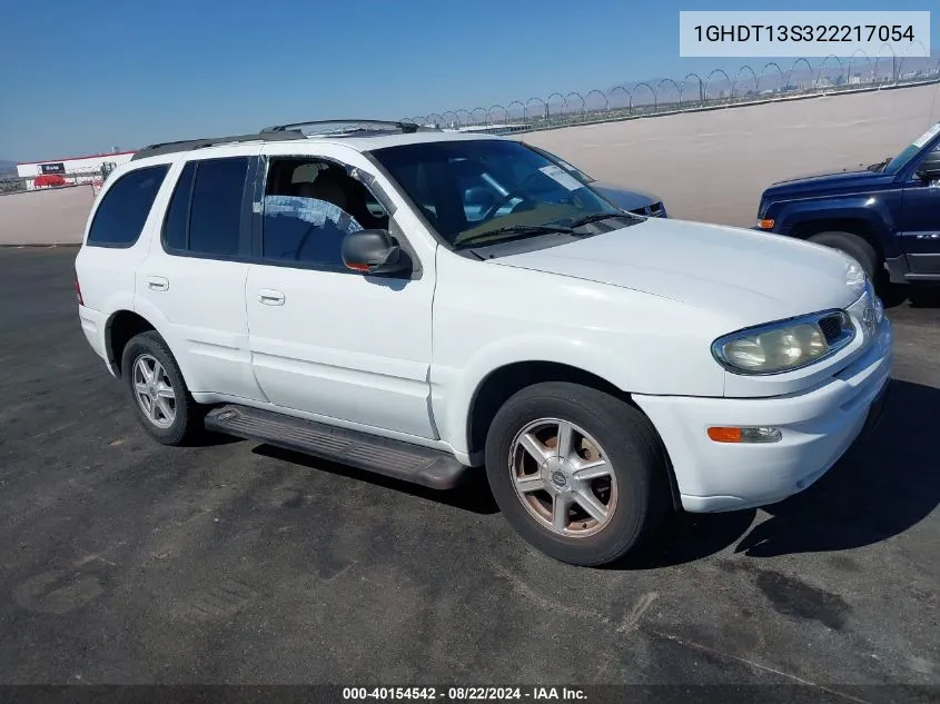 2002 Oldsmobile Bravada VIN: 1GHDT13S322217054 Lot: 40154542