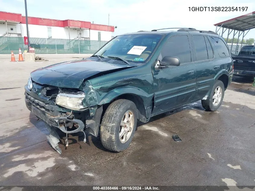 1GHDT13S822354197 2002 Oldsmobile Bravada