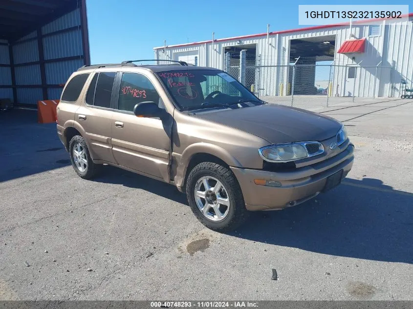 2003 Oldsmobile Bravada VIN: 1GHDT13S232135902 Lot: 40748293