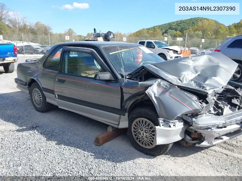 1990 Oldsmobile Cutlass Ciera International Series VIN: 2G3AS14N9L2307390 Lot: 40584912