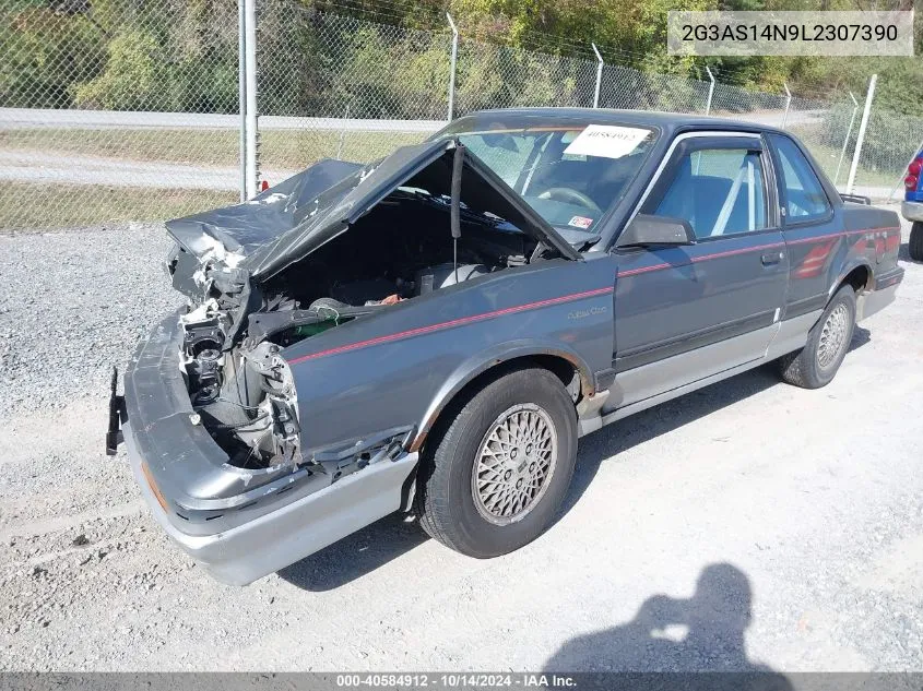 1990 Oldsmobile Cutlass Ciera International Series VIN: 2G3AS14N9L2307390 Lot: 40584912