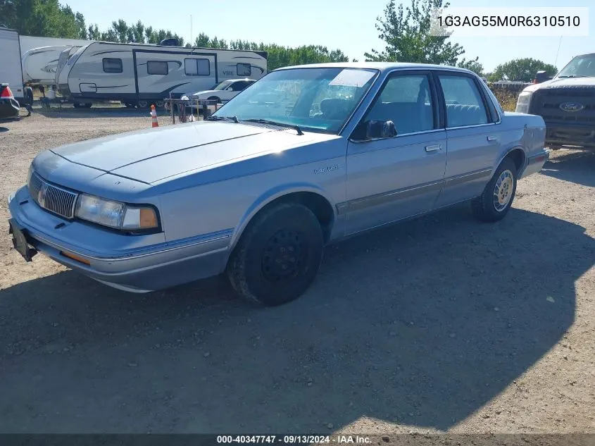 1994 Oldsmobile Cutlass Ciera S VIN: 1G3AG55M0R6310510 Lot: 40347747