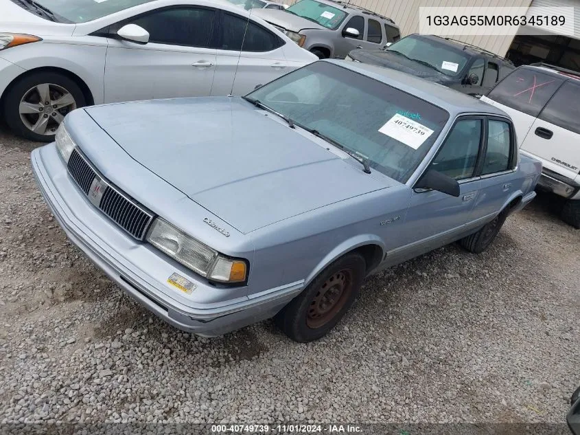 1994 Oldsmobile Cutlass Ciera S VIN: 1G3AG55M0R6345189 Lot: 40749739