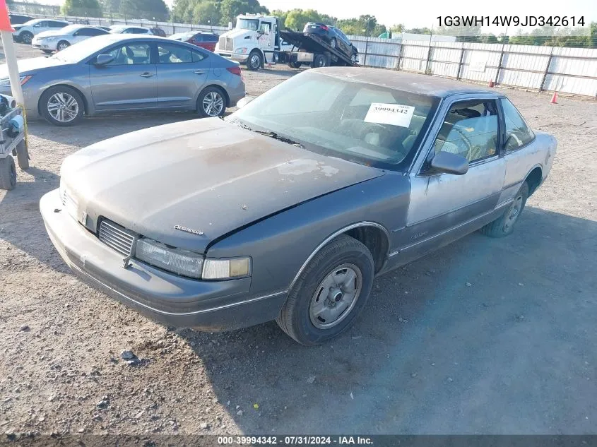 1988 Oldsmobile Cutlass Supreme VIN: 1G3WH14W9JD342614 Lot: 39994342