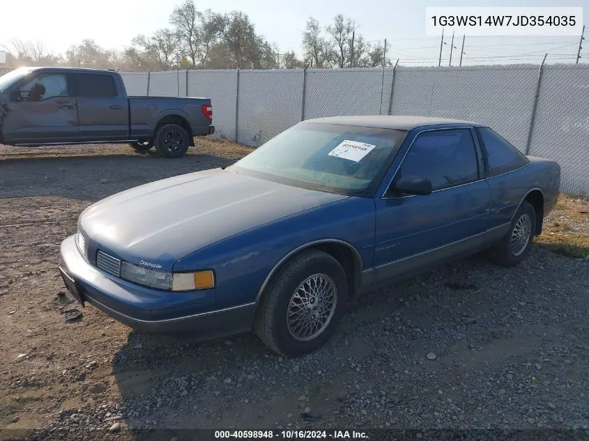 1988 Oldsmobile Cutlass Supreme Sl VIN: 1G3WS14W7JD354035 Lot: 40598948