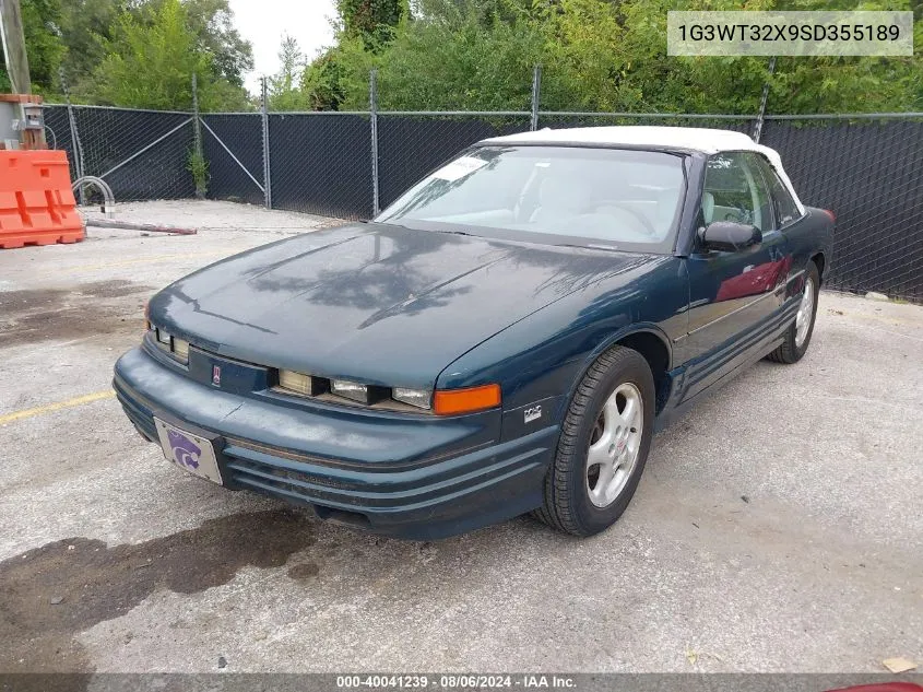 1995 Oldsmobile Cutlass Supreme VIN: 1G3WT32X9SD355189 Lot: 40041239