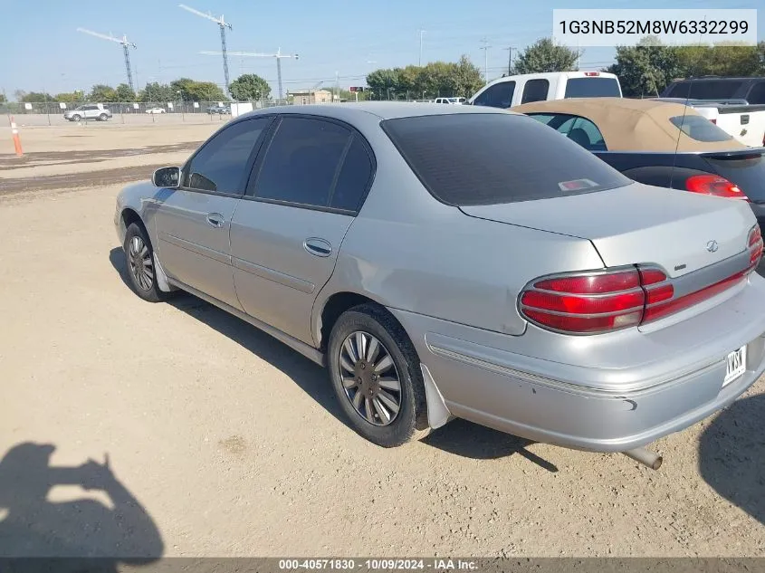 1998 Oldsmobile Cutlass Gl VIN: 1G3NB52M8W6332299 Lot: 40571830