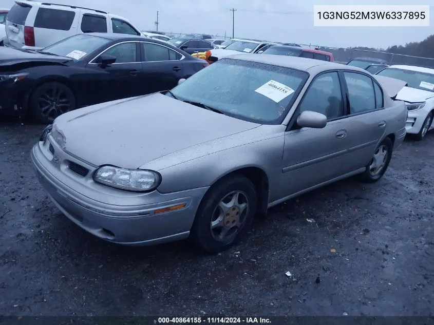 1998 Oldsmobile Cutlass Gls VIN: 1G3NG52M3W6337895 Lot: 40864155