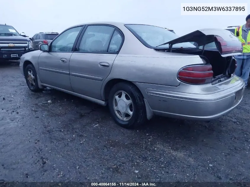 1998 Oldsmobile Cutlass Gls VIN: 1G3NG52M3W6337895 Lot: 40864155