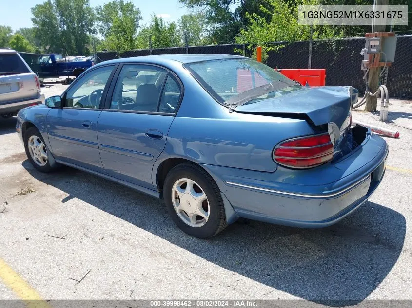 1999 Oldsmobile Cutlass Gls VIN: 1G3NG52M1X6331675 Lot: 39998462