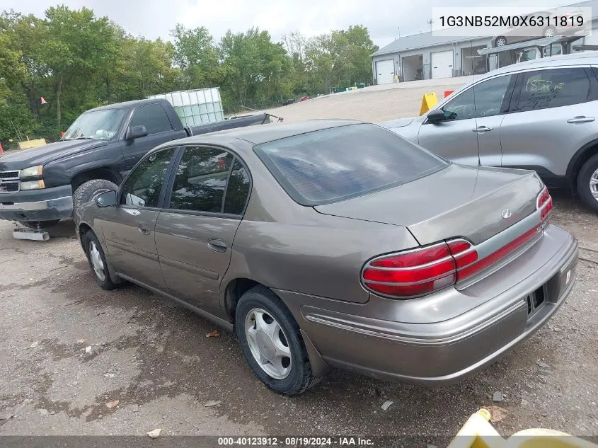 1999 Oldsmobile Cutlass Gl VIN: 1G3NB52M0X6311819 Lot: 40123912