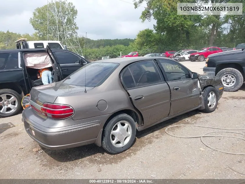 1999 Oldsmobile Cutlass Gl VIN: 1G3NB52M0X6311819 Lot: 40123912