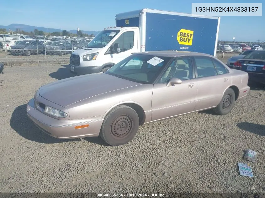 1999 Oldsmobile Eighty-Eight VIN: 1G3HN52K4X4833187 Lot: 40565354