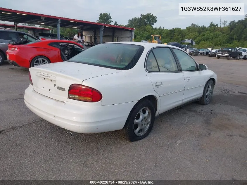 1998 Oldsmobile Intrigue Gl VIN: 1G3WS52K8WF361627 Lot: 40226794