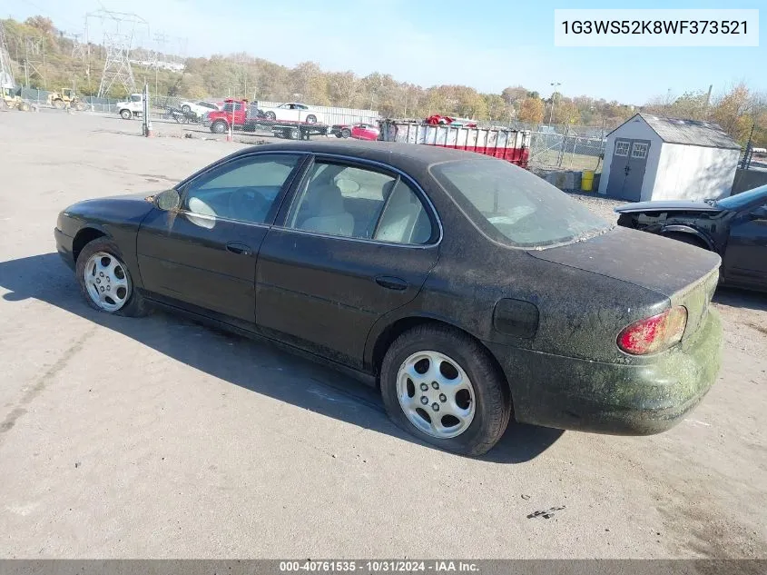 1998 Oldsmobile Intrigue Gl VIN: 1G3WS52K8WF373521 Lot: 40761535