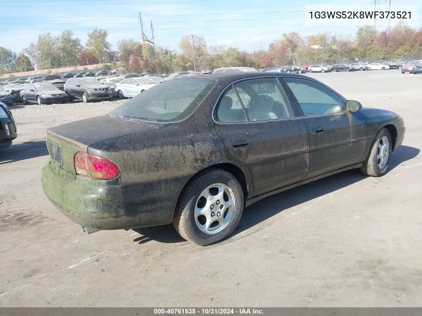 1998 Oldsmobile Intrigue Gl VIN: 1G3WS52K8WF373521 Lot: 40761535