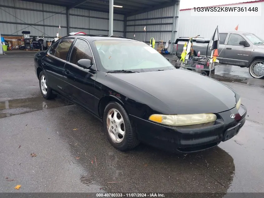 1998 Oldsmobile Intrigue Gl VIN: 1G3WS52K8WF361448 Lot: 40780333