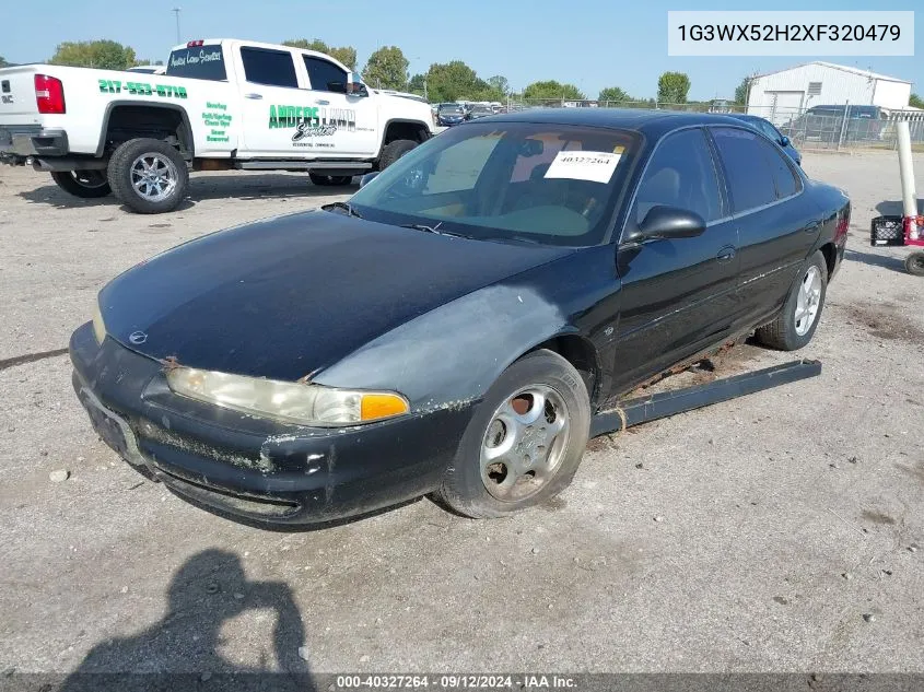 1999 Oldsmobile Intrigue Gls VIN: 1G3WX52H2XF320479 Lot: 40327264