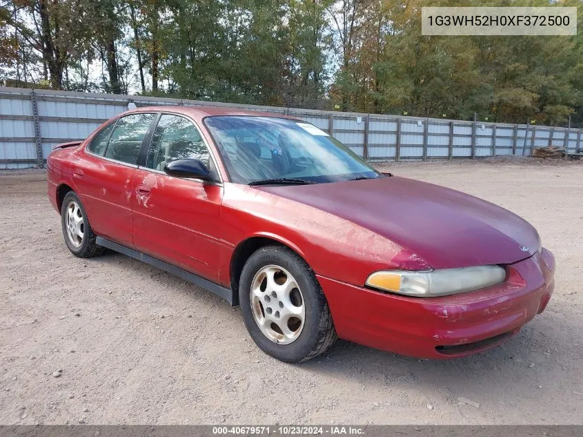 1999 Oldsmobile Intrigue Gx VIN: 1G3WH52H0XF372500 Lot: 40679571