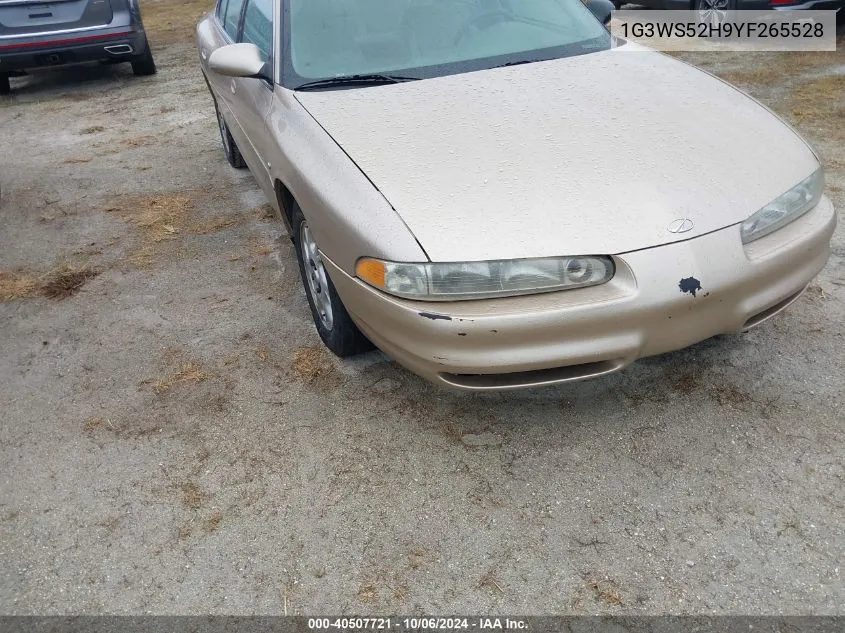 2000 Oldsmobile Intrigue Gl VIN: 1G3WS52H9YF265528 Lot: 40507721