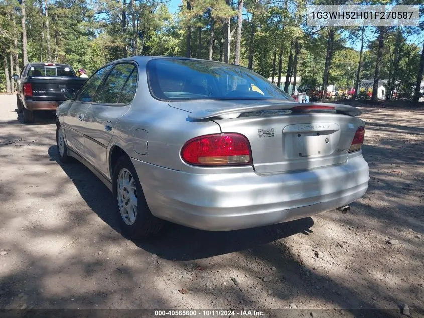 2001 Oldsmobile Intrigue Gx VIN: 1G3WH52H01F270587 Lot: 40565600