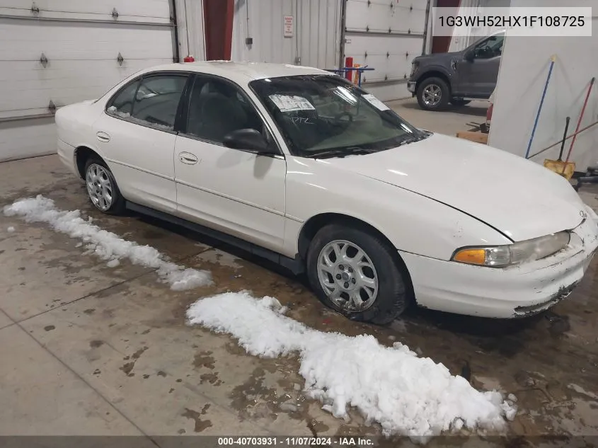 2001 Oldsmobile Intrigue Gx VIN: 1G3WH52HX1F108725 Lot: 40703931