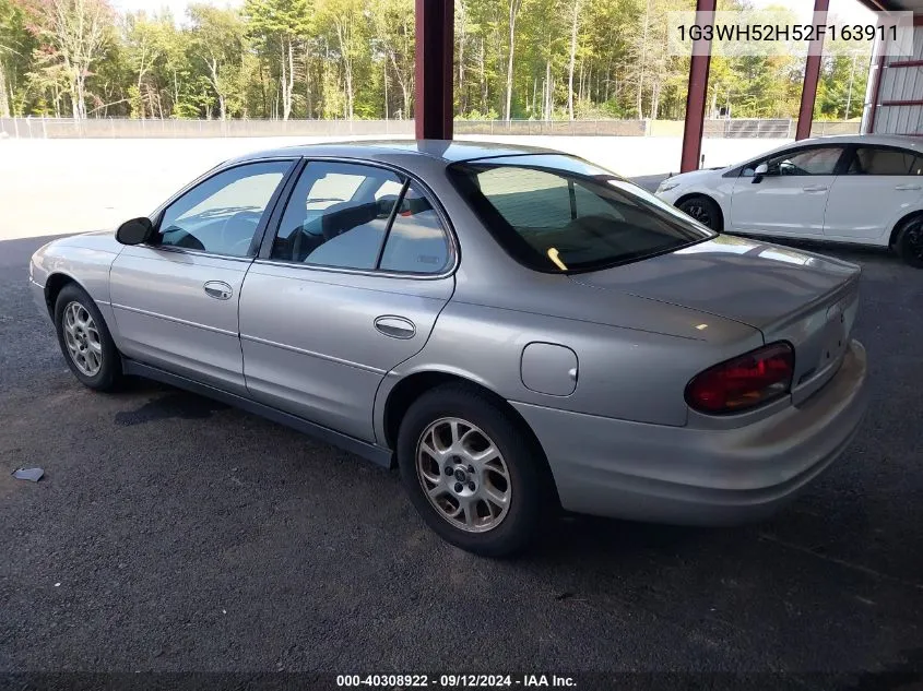 2002 Oldsmobile Intrigue Gx VIN: 1G3WH52H52F163911 Lot: 40308922