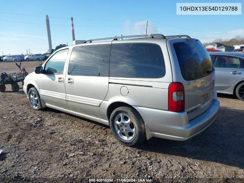 2004 Oldsmobile Silhouette Premiere VIN: 1GHDX13E54D129788 Lot: 40815390