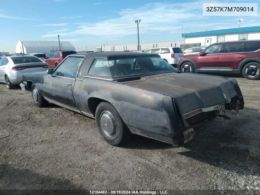 1977 Oldsmobile Toronado VIN: 3Z57K7M709014 Lot: 12104463