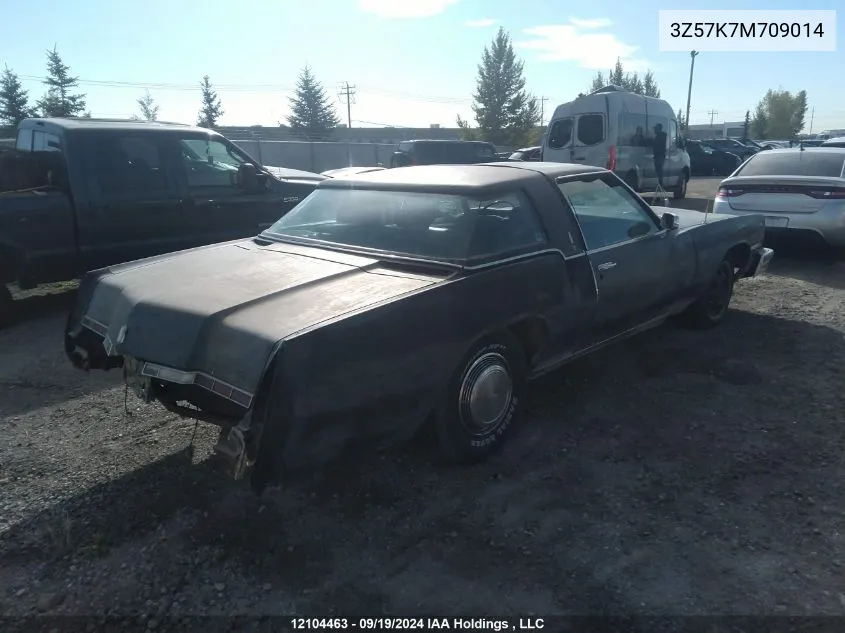 1977 Oldsmobile Toronado VIN: 3Z57K7M709014 Lot: 12104463