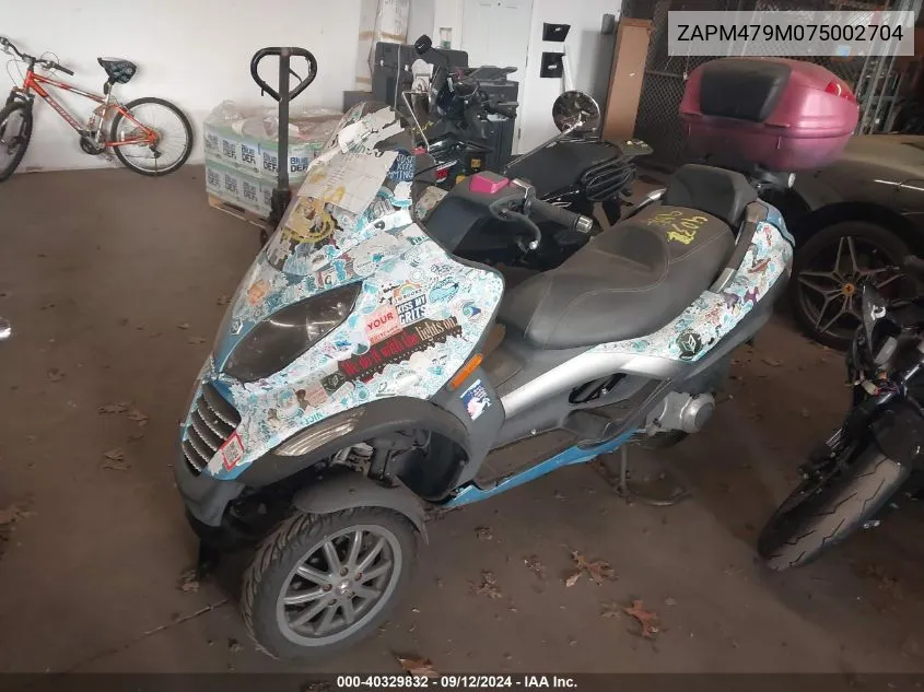 ZAPM479M075002704 2007 Piaggio Mp3