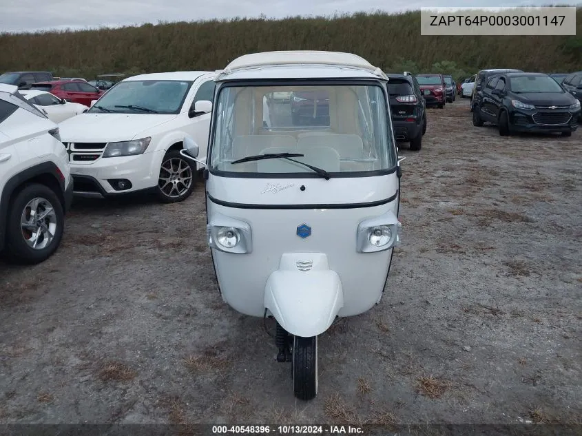 2020 Piaggio Other VIN: ZAPT64P0003001147 Lot: 40548396