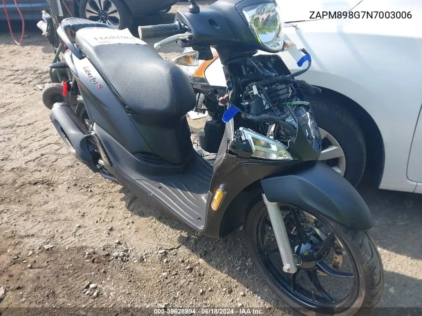 2022 Piaggio Liberty 150/150 S/150 Baci Perugina VIN: ZAPM898G7N7003006 Lot: 39628994