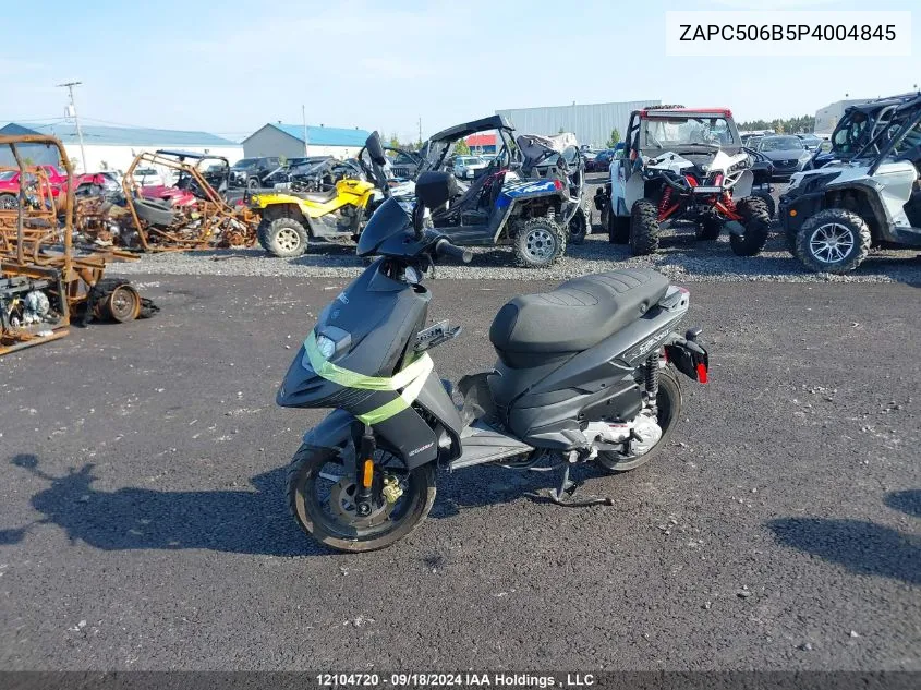 2023 Piaggio VIN: ZAPC506B5P4004845 Lot: 12104720