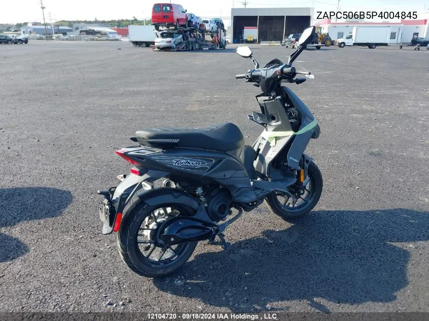 2023 Piaggio VIN: ZAPC506B5P4004845 Lot: 12104720