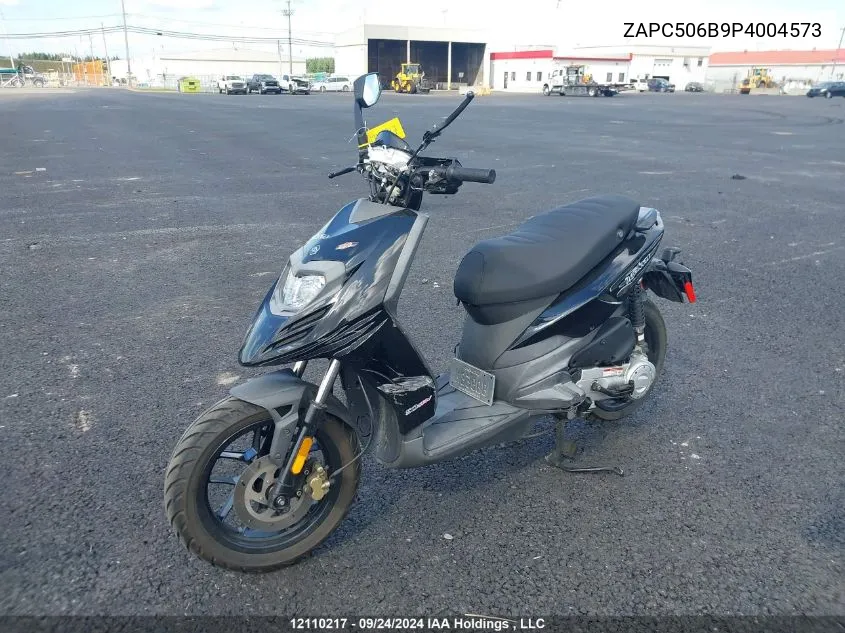 2023 Piaggio VIN: ZAPC506B9P4004573 Lot: 12110217