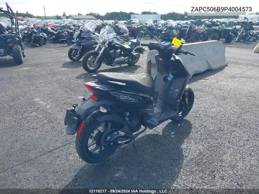 2023 Piaggio VIN: ZAPC506B9P4004573 Lot: 12110217