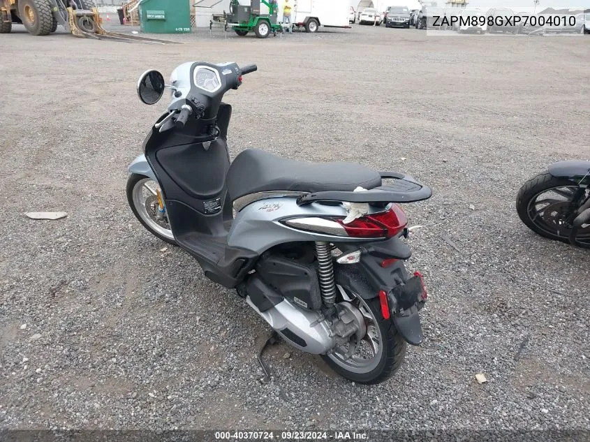 2023 Piaggio Liberty 150/150 S VIN: ZAPM898GXP7004010 Lot: 40370724