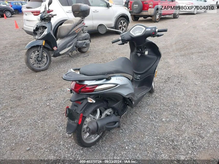 ZAPM898GXP7004010 2023 Piaggio Liberty 150/150 S