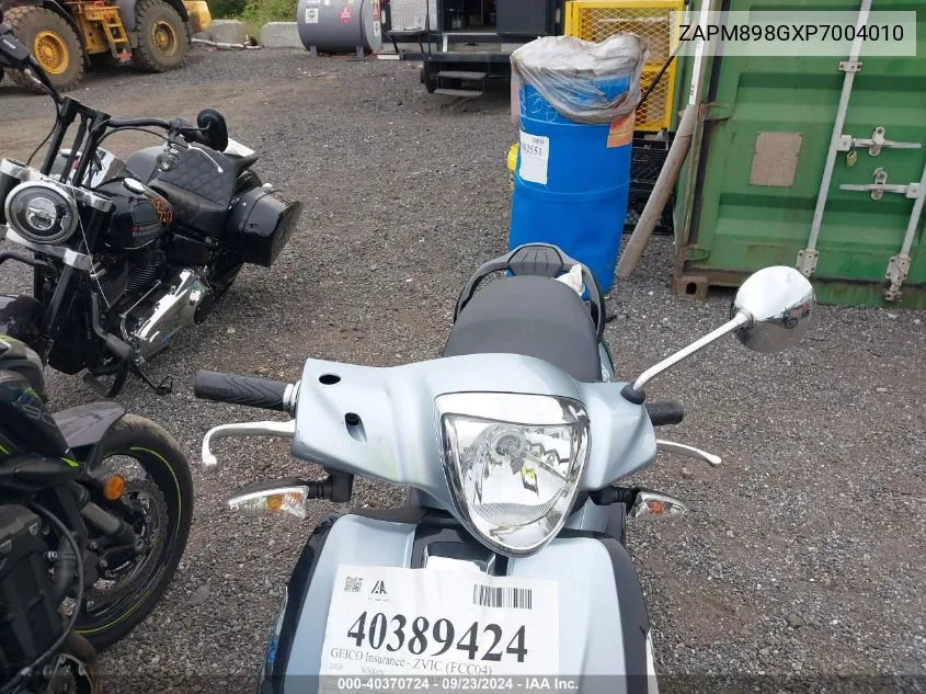 ZAPM898GXP7004010 2023 Piaggio Liberty 150/150 S