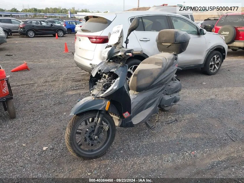 ZAPMD20U5P5000477 2023 Piaggio Bv 400