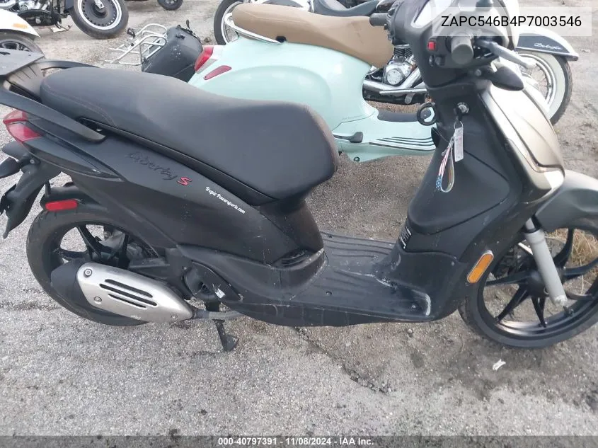 2023 Piaggio Liberty 50/50 S/50 Baci Perugina VIN: ZAPC546B4P7003546 Lot: 40797391