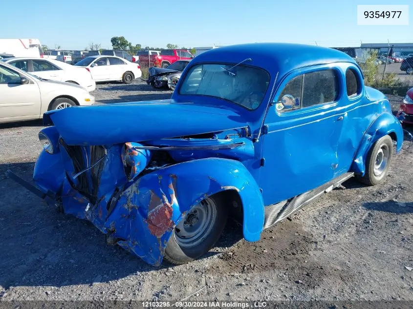 1938 Plymouth Coupe VIN: 9354977 Lot: 12103295