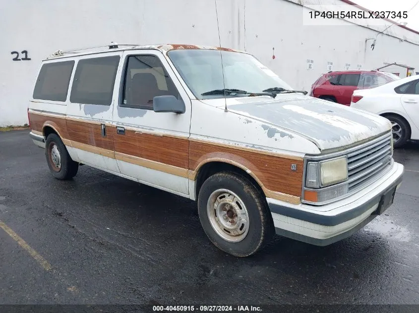 1990 Plymouth Grand Voyager Le VIN: 1P4GH54R5LX237345 Lot: 40450915