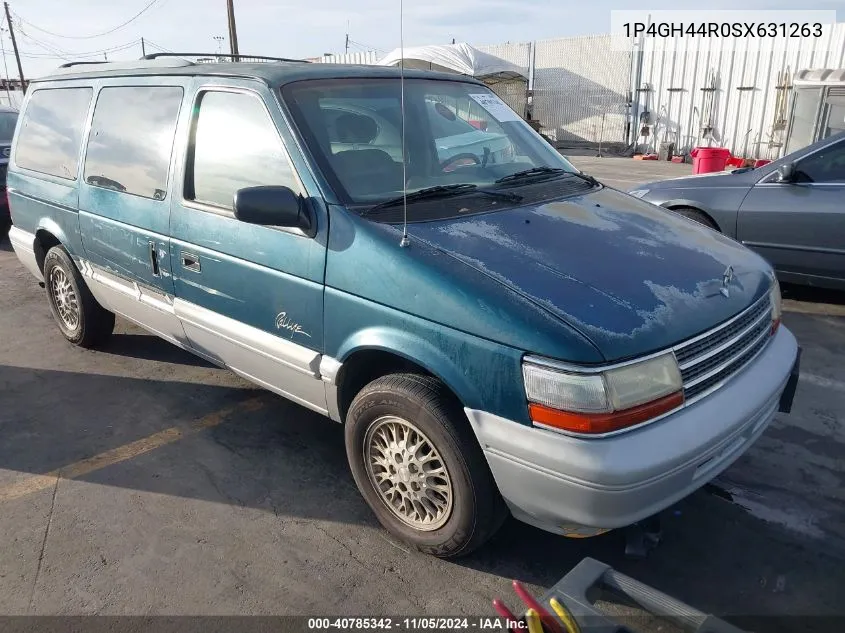 1995 Plymouth Grand Voyager Se VIN: 1P4GH44R0SX631263 Lot: 40785342