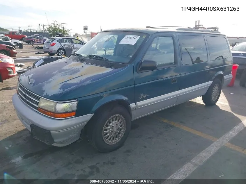 1995 Plymouth Grand Voyager Se VIN: 1P4GH44R0SX631263 Lot: 40785342