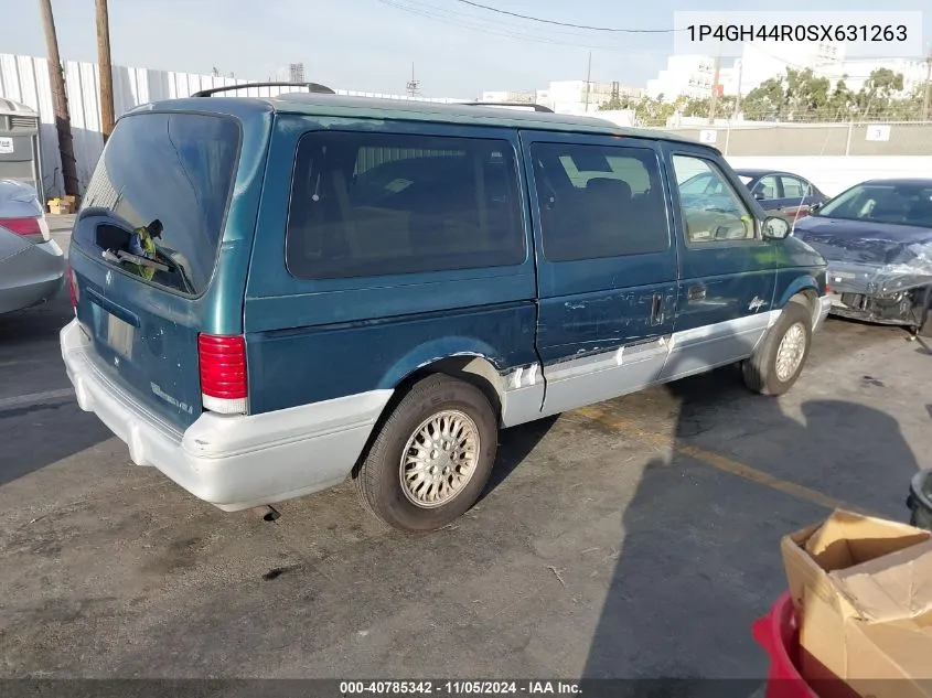 1995 Plymouth Grand Voyager Se VIN: 1P4GH44R0SX631263 Lot: 40785342