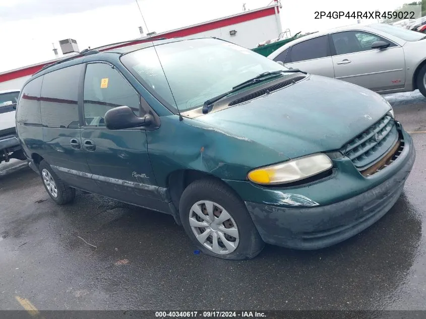 1999 Plymouth Grand Voyager Se VIN: 2P4GP44R4XR459022 Lot: 40340617